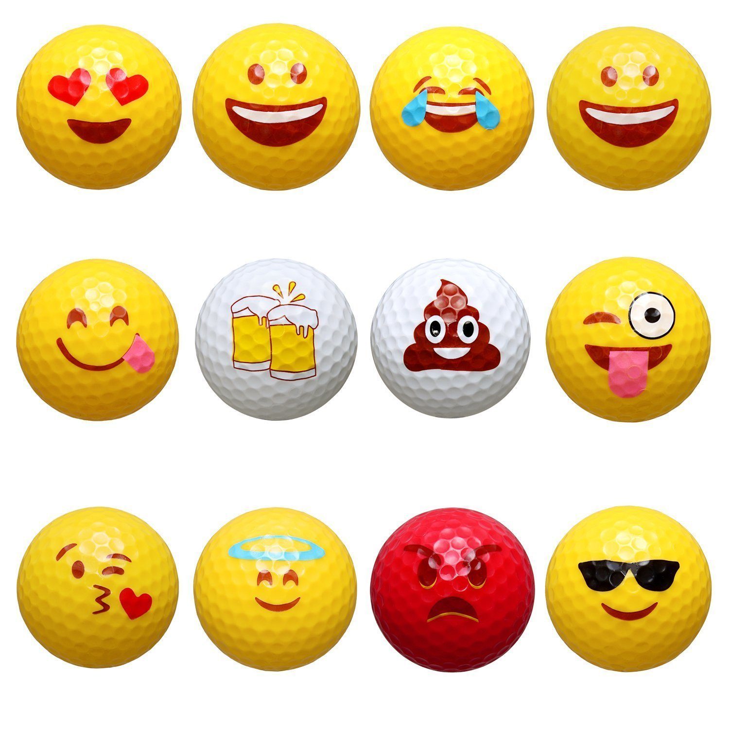 Emoji Golf Balls