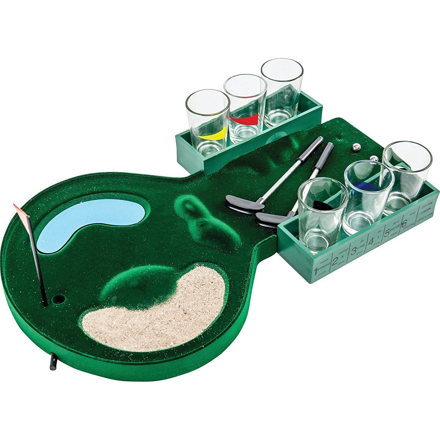 Golf Shot Glass Drinking Game