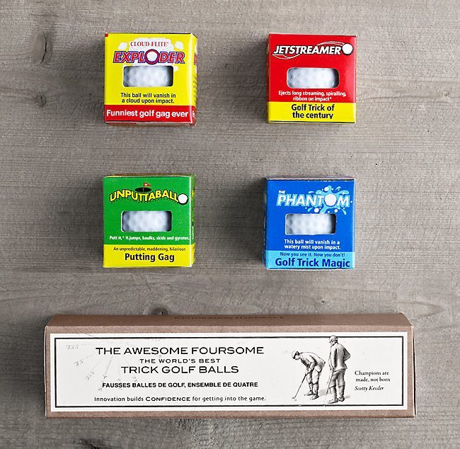 Trick Golf Balls